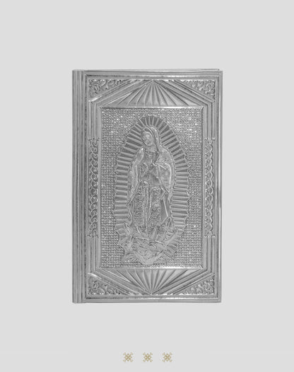 Biblia con cofre plata 17-337