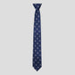 Corbata azul marino con nudo 40-006