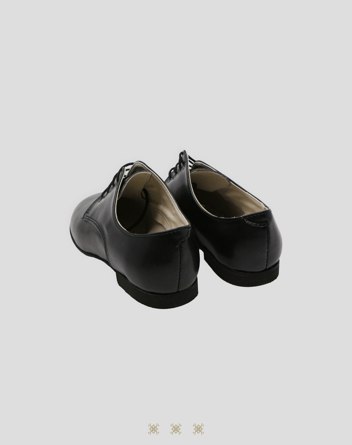 Zapato juvenil negro 03-005